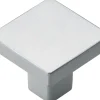 Hettich Möbelknopf Zinkdruckguss silber 30,0 x 30,0 mm - 1 Stück