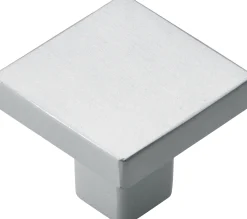 Hettich Möbelknopf Zinkdruckguss silber 30,0 x 30,0 mm - 1 Stück