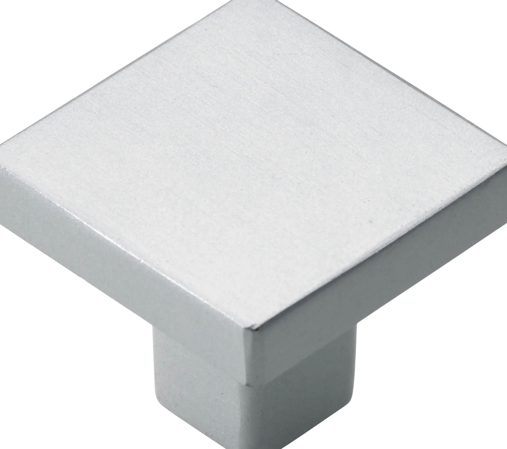 Hettich Möbelknopf Zinkdruckguss silber 30,0 x 30,0 mm - 1 Stück