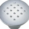 Hettich Möbelknopf Zinkdruckguss Aluminium-Optik Ø 33,0 mm - 1 Stück