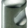 Hettich Möbelknopf Zinkdruckguss Edelstahl-Optik Ø 15,0 x 22,0 mm - 1 Stück