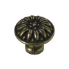 Hettich Möbelknopf Zinkdruckguss antik gold Ø 27,0 mm - 1 Stück