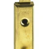 Hettich Möbelriegel Stahl, vermessingt, 16 x 70 mm, 1 Stück