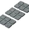 Hettich Parkettgleiter grau 20 x 20 x 3.0 mm - 18 Stück