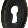 Hettich Schlüsselschild brüniert 25 x 37 x 2 mm
