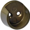 Hettich Schrankrohrlager für runde Schrankrohre Ø 20 mm, goldfarben