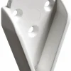 Hettich Schrankrohrlager Ø 25 mm Kusntstoff weiß, Keilform, 2 Stück