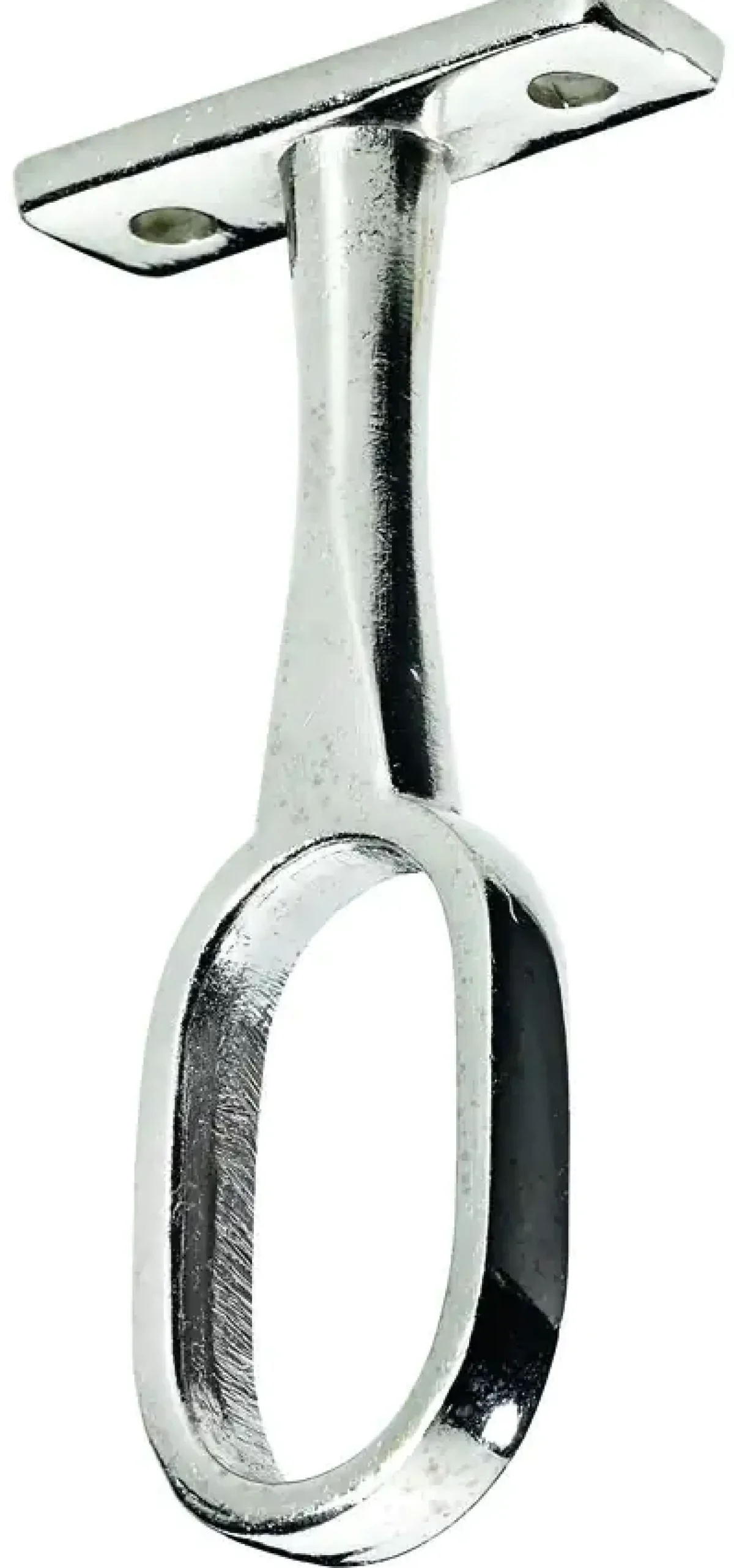 Hettich Schrankrohrmittelträger für ovale Rohre Ø 15 / 30 mm, vernickelt