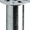 Hettich Sockelverstellfuß 100 mm Ø 30 x 100 - 110 mm, verzinkt/hellgrau