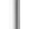Hettich Tischbein 3,0 x 15 cm Stahl weiß - 1 Stück