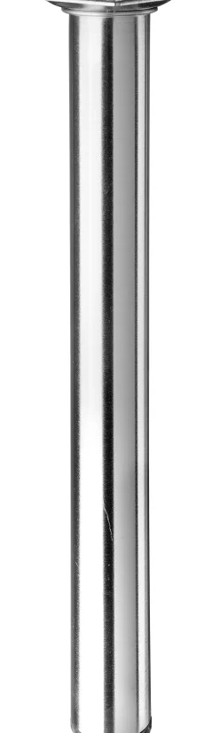 Hettich Tischbein 3,0 x 30 cm Stahl Edelstahl-Optik - 1 Stück