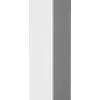 Hettich Tischbein 2,5 x 20 cm Stahl Aluminium-Optik - 1 Stück