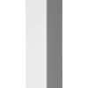Hettich Tischbein 2,5 x 30 cm Stahl Aluminium-Optik - 1 Stück