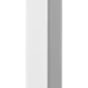 Hettich Tischbein 40 x 2,5 x 2,5 cm Stahl weiß - 1 Stück