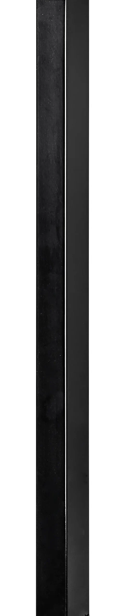 Hettich Tischbein 40 x 2,5 x 2,5 cm Stahl schwarz - 1 Stück