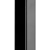 Hettich Tischbein 30 x 2,5 x 2,5 cm Stahl schwarz - 1 Stück