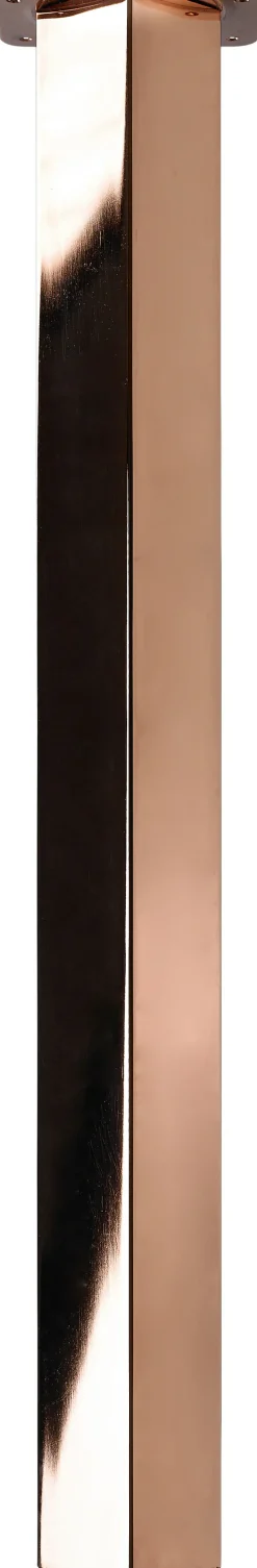 Hettich Tischbein Arba 6,0 x 71 cm Stahl Kupfer-Optik - 1 Stück