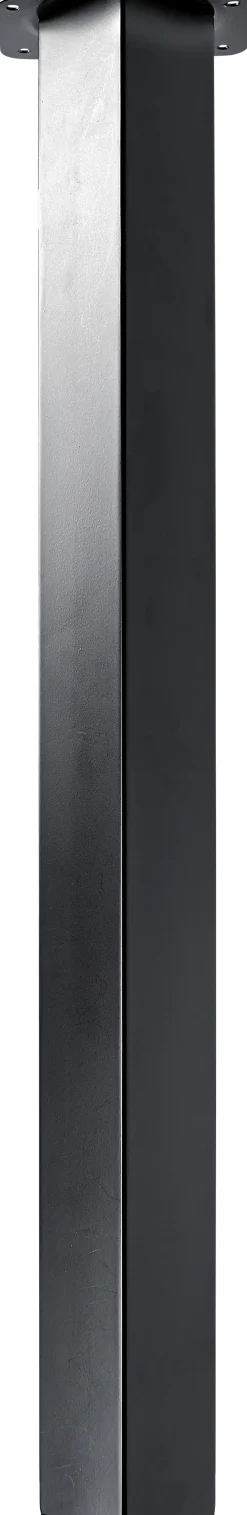 Hettich Tischbein Arba 6,0 x 71 cm Stahl schwarz - 1 Stück