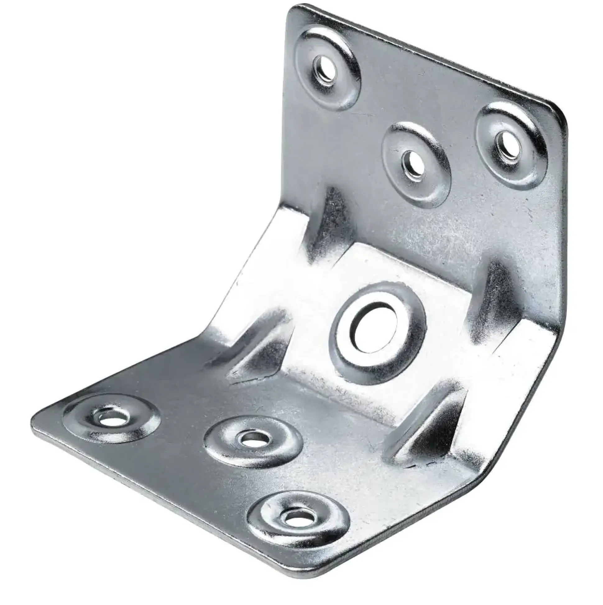 Hettich Tischbeineckverbinder 7,0 x 7,0 cm Stahl verzinkt - 1 Stück