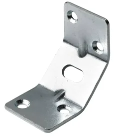 Hettich Tischbeineckverbinder 3,5 x 5,0 cm Stahl verzinkt - 1 Stück
