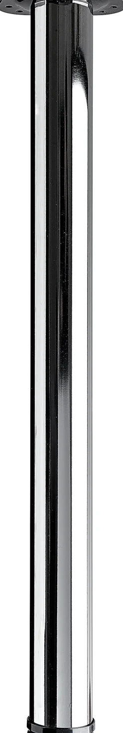 Hettich Tischbein-Set 6,0 x 70 - 73 cm Stahl verchromt - 4 Stück