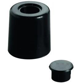 Hettich Türstopper 29,0 x 26,5 mm schwarz - 2 Stück