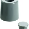 Hettich Türstopper 63,0 x 35,0 mm grau - 2 Stück