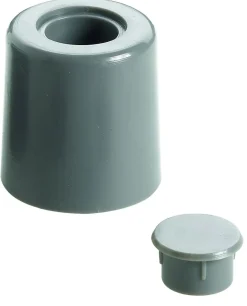Hettich Türstopper 63,0 x 35,0 mm grau - 2 Stück