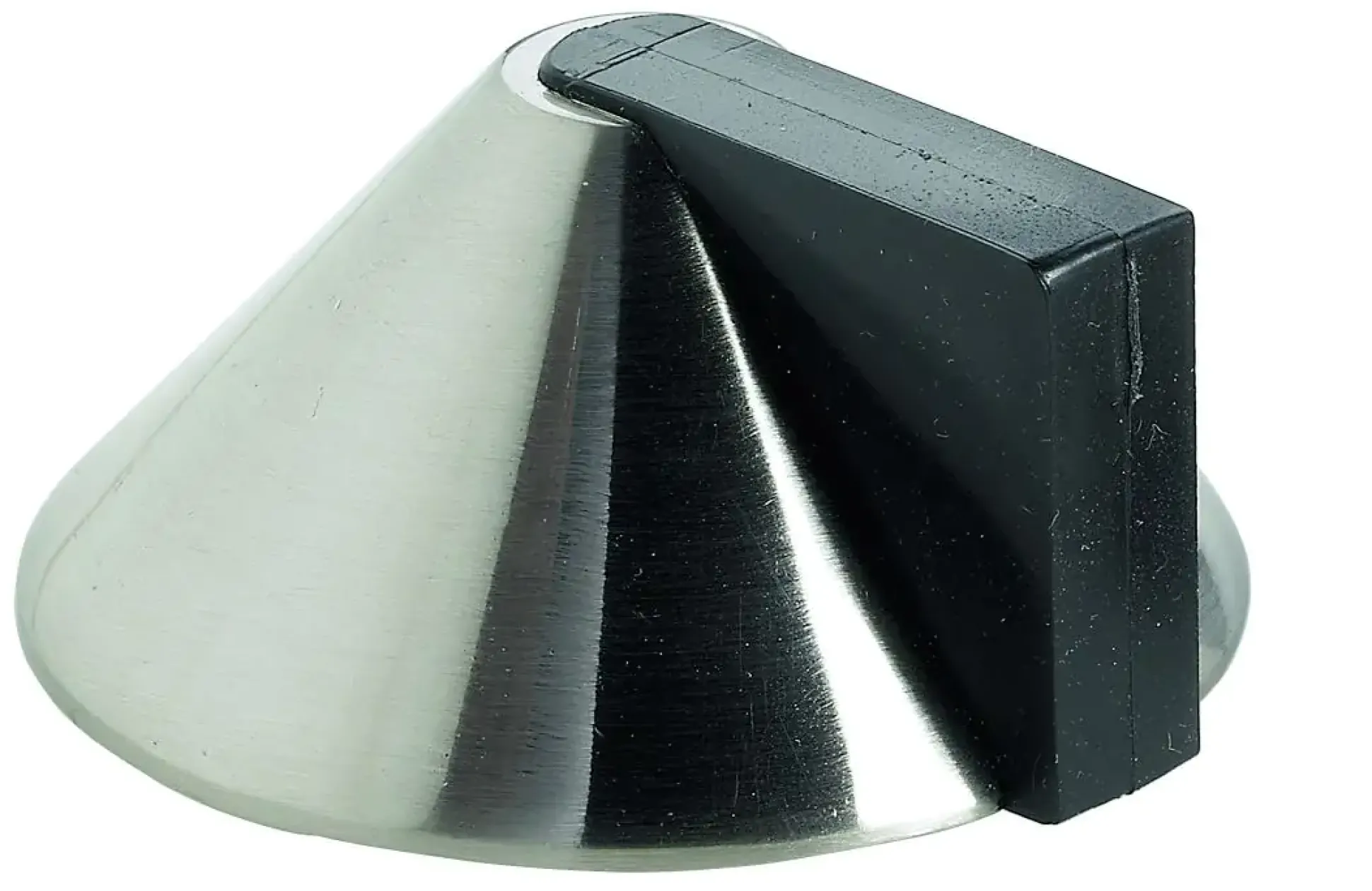 Hettich Türstopper 25,0 x 47,0 mm Edelstahl-Optik - 1 Stück