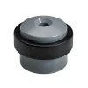 Hettich Türstopper 30,0 x 29/35 mm grau/schwarz - 2 Stück
