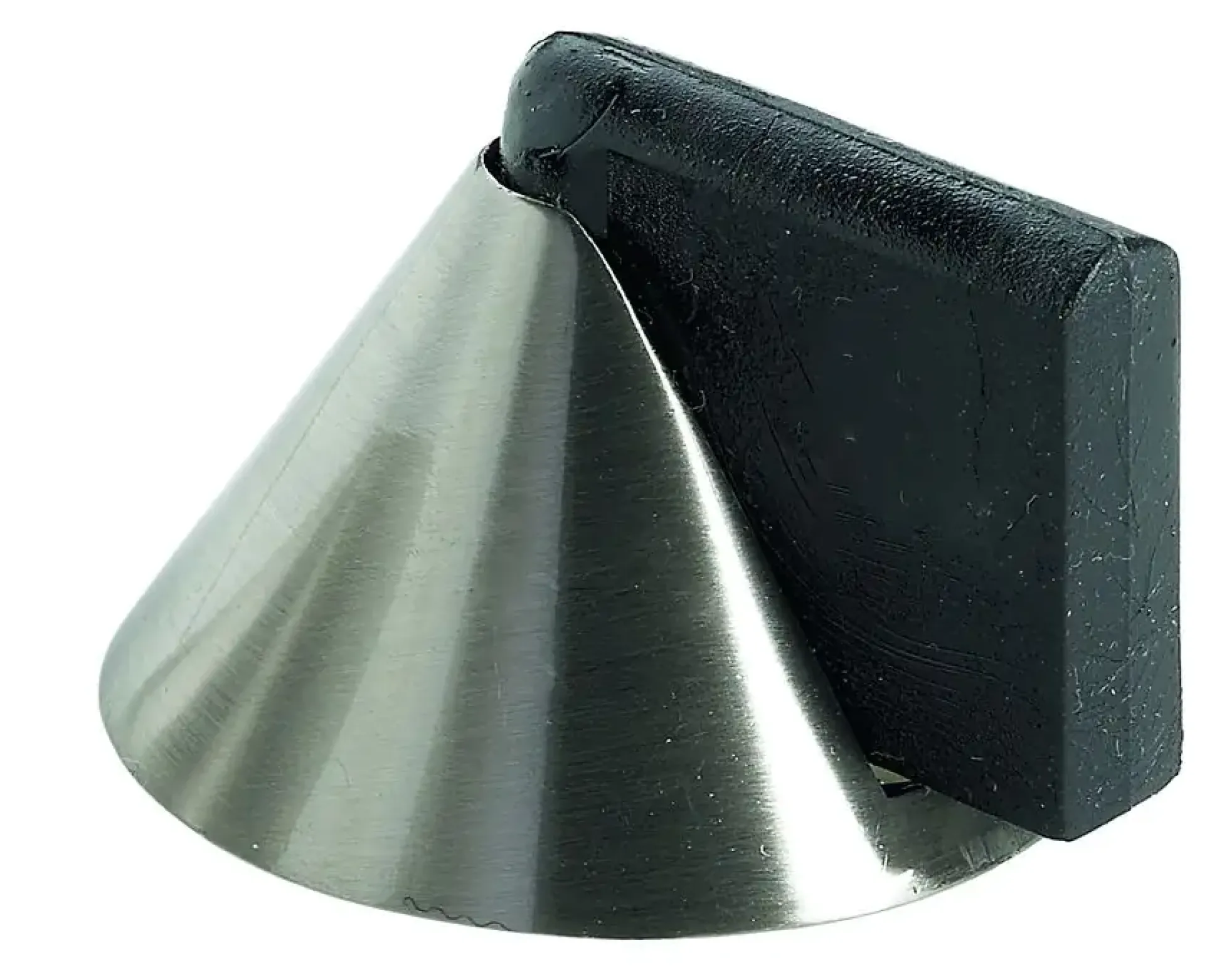 Hettich Türstopper 25,0 x 35,0 mm Edelstahl-Optik - 1 Stück