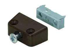 Hettich Verbindungsbeschlag Trapez 15,8 x 40 x 20,5 mm, braun