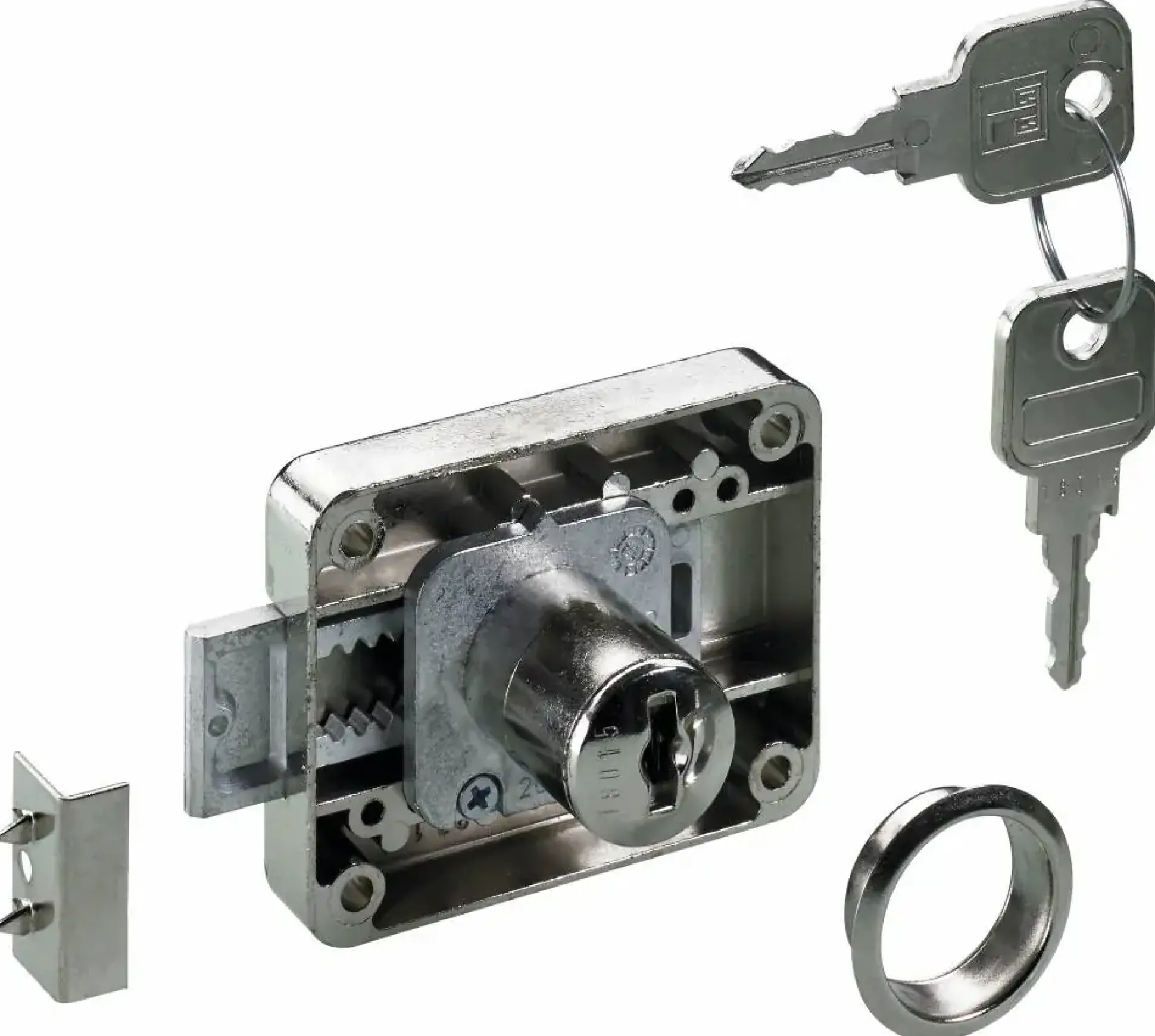 Hettich Zylinder-Aufschraubschloss Zylinder 20-45 mm Dornmaß 15-40 mm