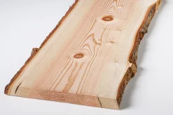 Holzbrett Massivholz Douglasie unbesäumt 120 x 33 cm 30 mm