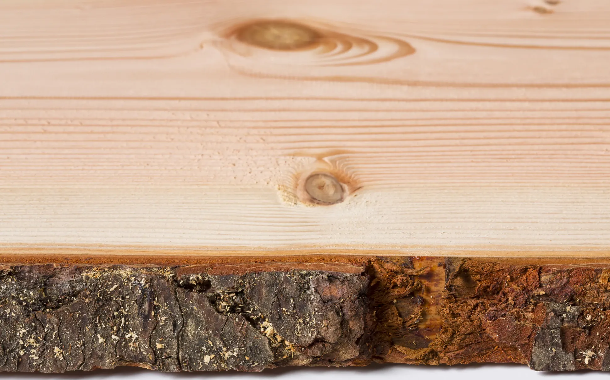 Holzbrett Massivholz Douglasie unbesäumt 120 x 33 cm 30 mm