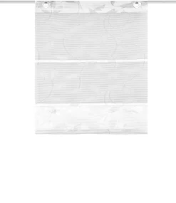 Home Wohnideen Magnetrollo Bambus 130 x 45 cm weiß