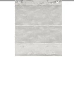Home Wohnideen Magnetrollo Bambus 130 x 60 cm grau