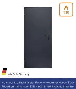 Hörmann Kellertür anthrazitgrau 100 x 200 cm Links/Rechts