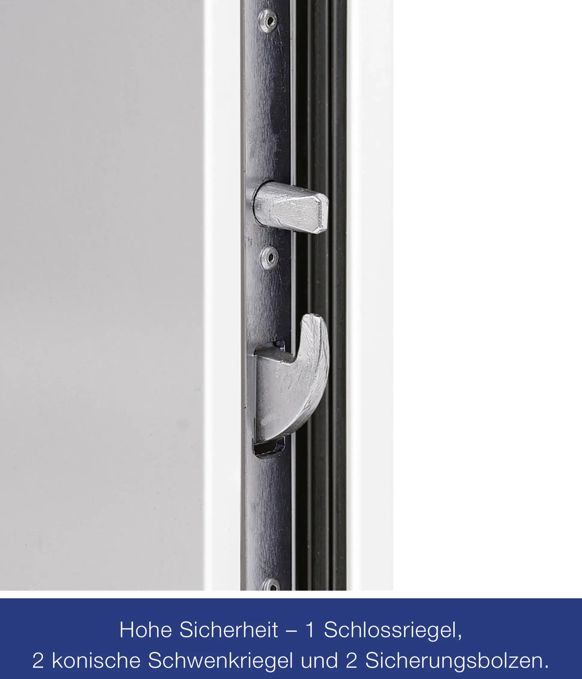Hörmann Sicherheitstür KSI Thermo46 RC2 weiß 100 x 210 cm Rechts