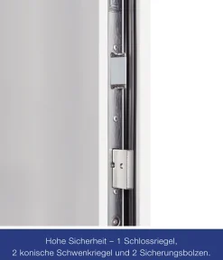 Hörmann Sicherheitstür KSI Thermo46 RC2 weiß 100 x 210 cm Links