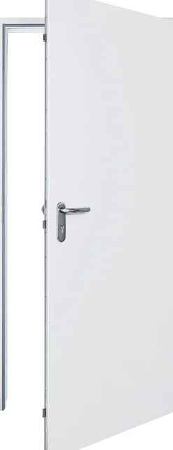 Hörmann Sicherheitstür KSI 40 RC2 verkehrsweiß 75 x 187,5 cm DIN rechts