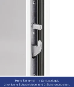 Hörmann Sicherheitstür KSI Thermo46 RC2 weiß 100 x 200 cm Rechts
