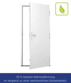 Hörmann Sicherheitstür KSI Thermo46 RC2 weiß 100 x 200 cm Rechts