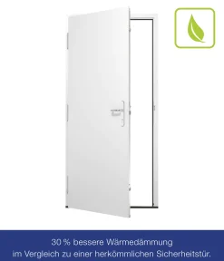 Hörmann Sicherheitstür KSI Thermo46 RC2 weiß 100 x 212,5 cm Links