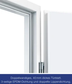 Hörmann Sicherheitstür KSI 40 RC2 verkehrsweiß 75 x 187,5 cm DIN links