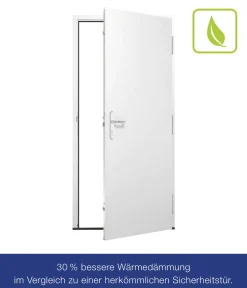 Hörmann Sicherheitstür KSI Thermo46 RC2 weiß 87,5 x 200 cm Rechts