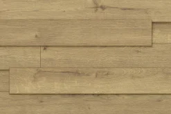 Kronoflooring 3D Wandpaneele Holz Eiche mittelbraun 129,6 x 13,2 x 1,2 cm