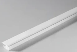 Kunststoff Abschlussprofil weiß klippbar 260 cm