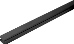 Kunststoff Abschlussprofil Kohle klippbar 260 cm