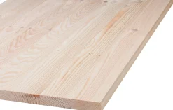 Leimholzplatte Nadelholz geschliffen Kanten gefast 200 x 30 cm 18 mm
